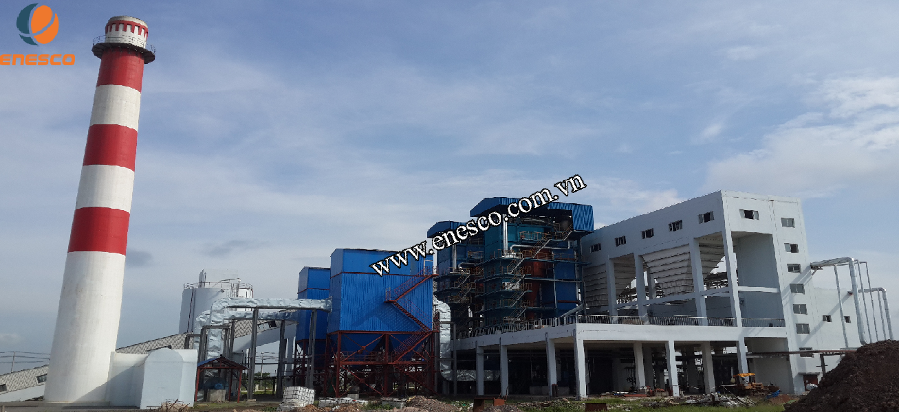 Lò hơi tầng sôi Lò CFB 70TPH ; 25 bar tại Sailun, Tây Ninh hoàn thiện